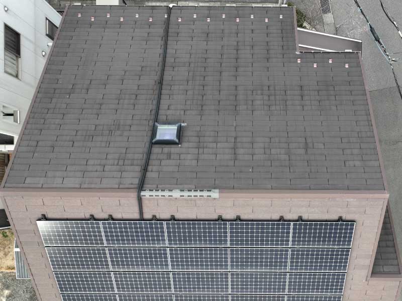 ドローンでの屋根点検画像