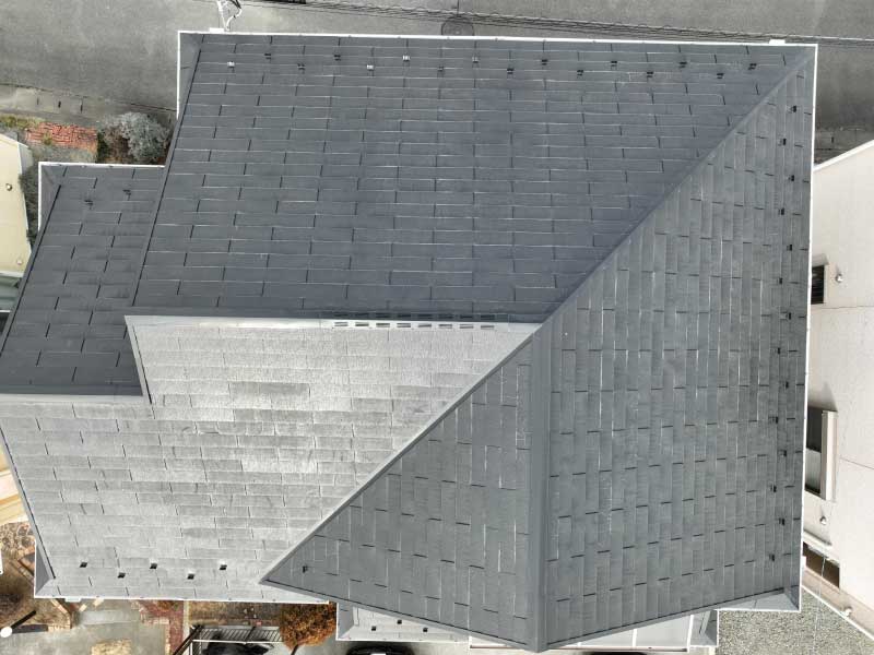 ドローンでの屋根点検画像